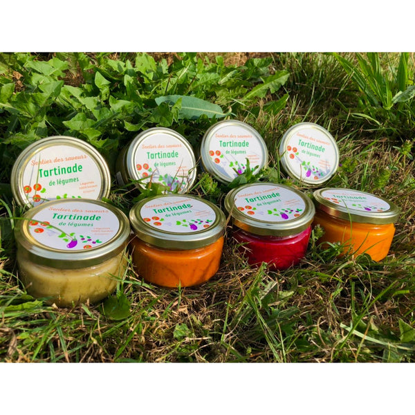 Tartinade  - Courgettes douces 8 épices ( non piquant)  - Sous Les Saules