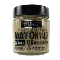 Mayonnaise  - saveur olive noir & romarin - Savor & Sens