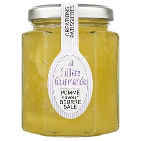 Confiture -  POMME à la saveur  du beurre Salé -  La cuillère Gourmande