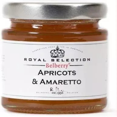 confiture d'abricot et d'amaretto 130G - Belberry
