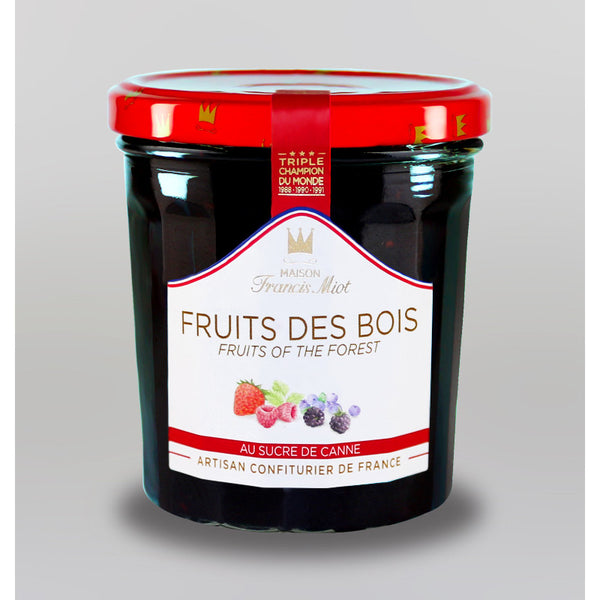 CONFITURE DE FRUITS DES BOIS AU SUCRE DE CANNE - Épices et vous Tournai