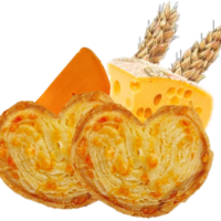 Palmiers pur beurre aux fromages - BON VIVANT