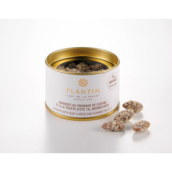 Amandes au fromage de chèvre et à la truffe d'été - PLANTIN