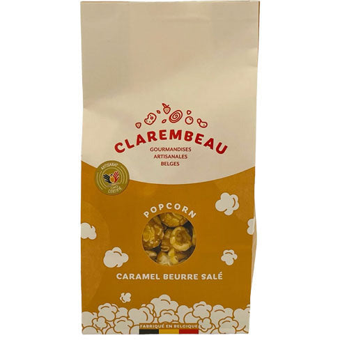 Popcorn caramel beurre salé 80g  - Clarembeau