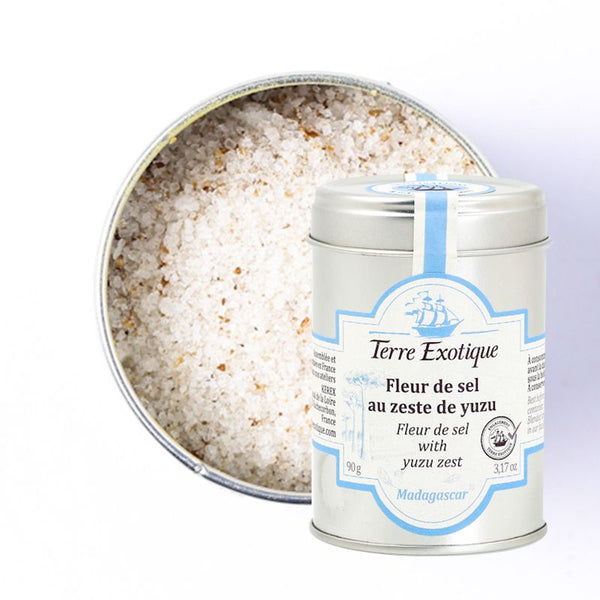 Fleur de sel au zeste de yuzu -  Terre Exotique