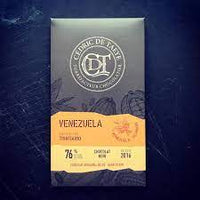Chocolat noir  " Venezuela 76 %  de caco " -  Cédric De Taeye